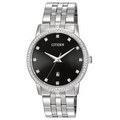 Citizen Men's Quartz Watch With Swarovski  Crystals